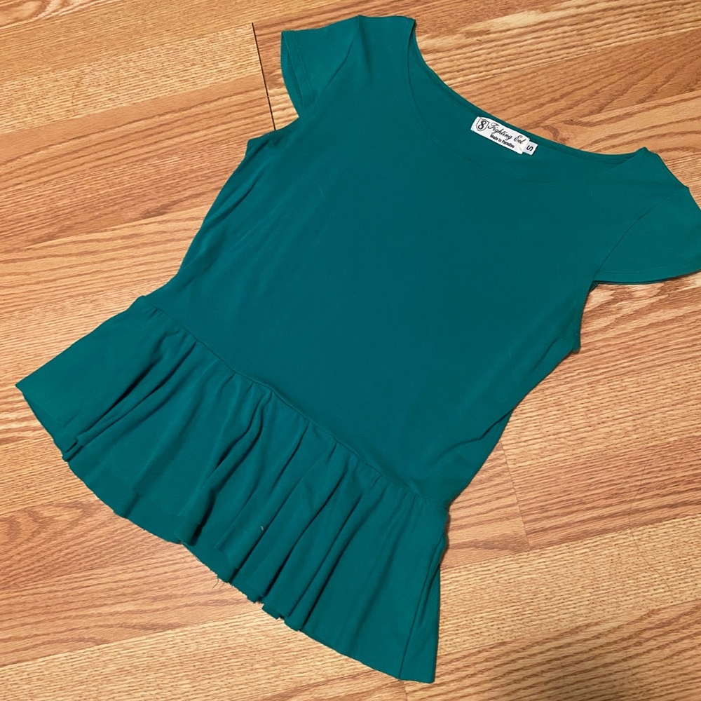 Fighting Eel Peplum Top
